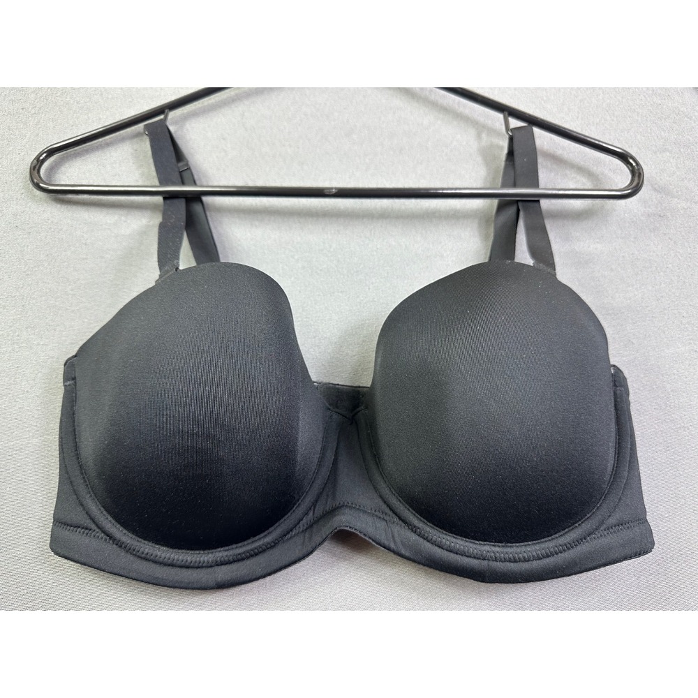 Wacoal Red‎ Carpet Strapless Underwire Bra 854119 Black Women's 34DD